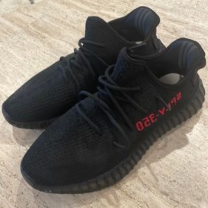 Yeezy 350 Boost V2 Black Red